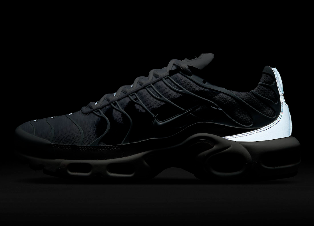 Nike Air Max Plus TN Triple White Spray Paint Swoosh TUNEDISTRICT