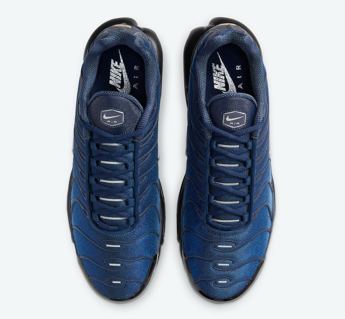 Nike air max top plus tn navy blue