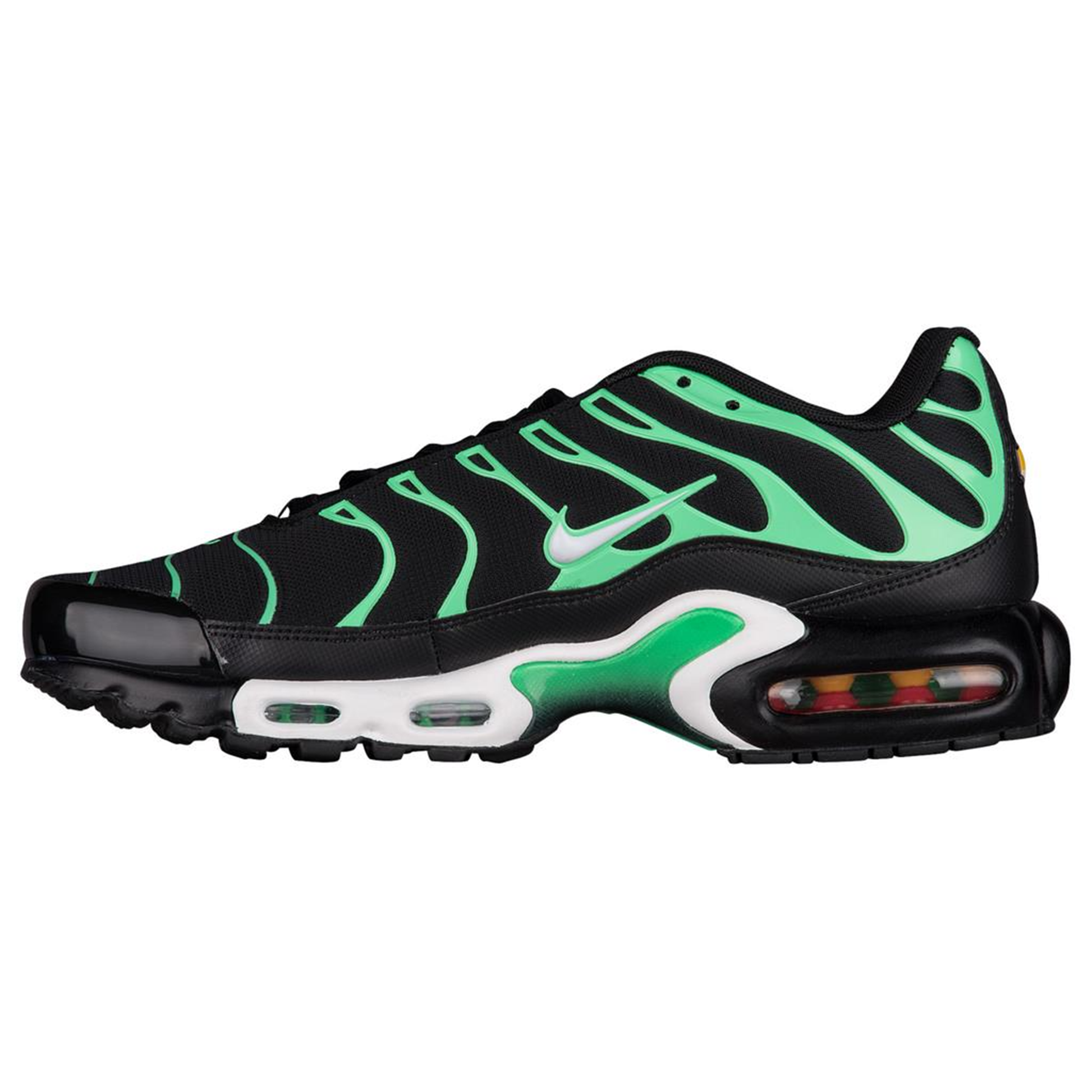 Air max plus 2025 black and green