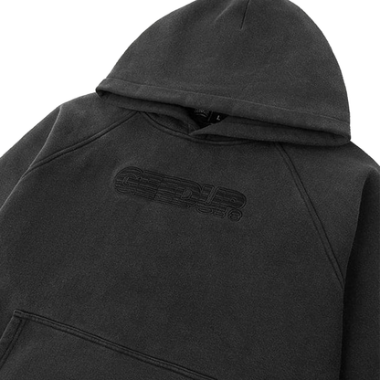 Geedup Sportsman Hoodie Vintage Washed Black