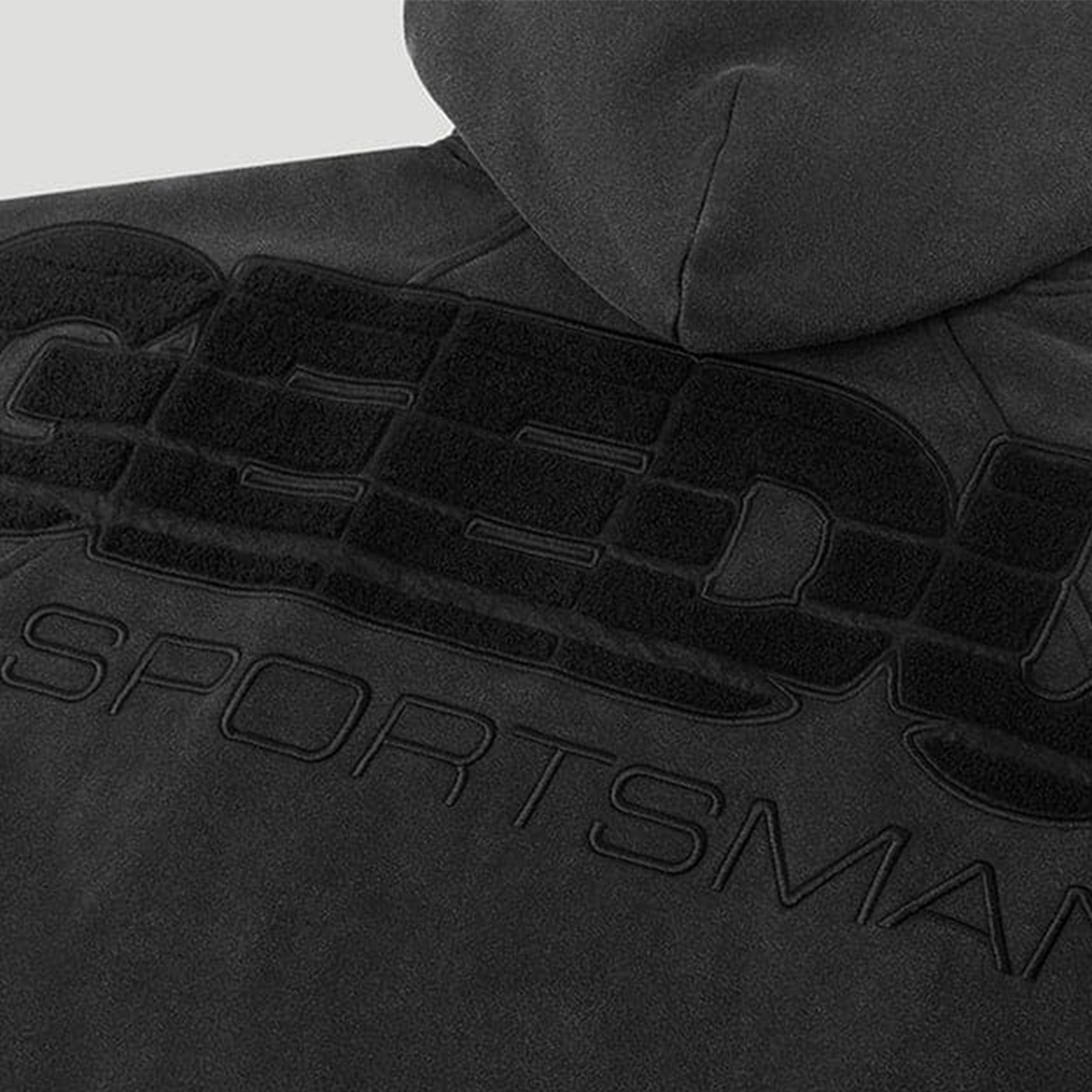 Geedup Sportsman Hoodie Vintage Washed Black