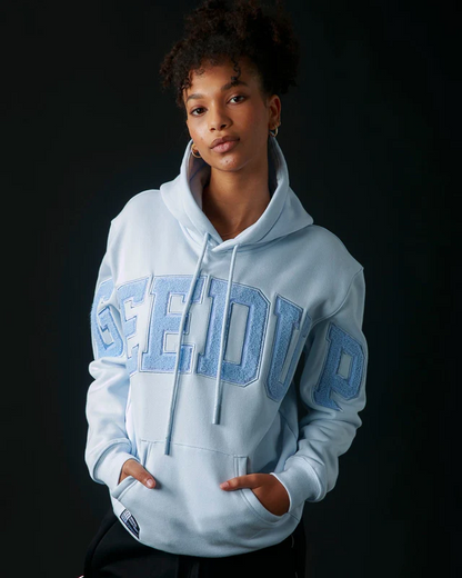 Geedup Team Logo Hoodie Pale Blue