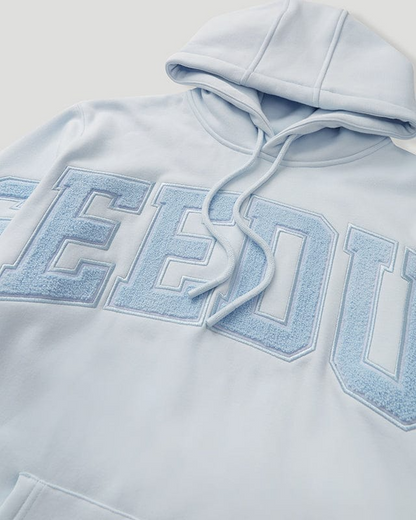 Geedup Team Logo Hoodie Pale Blue