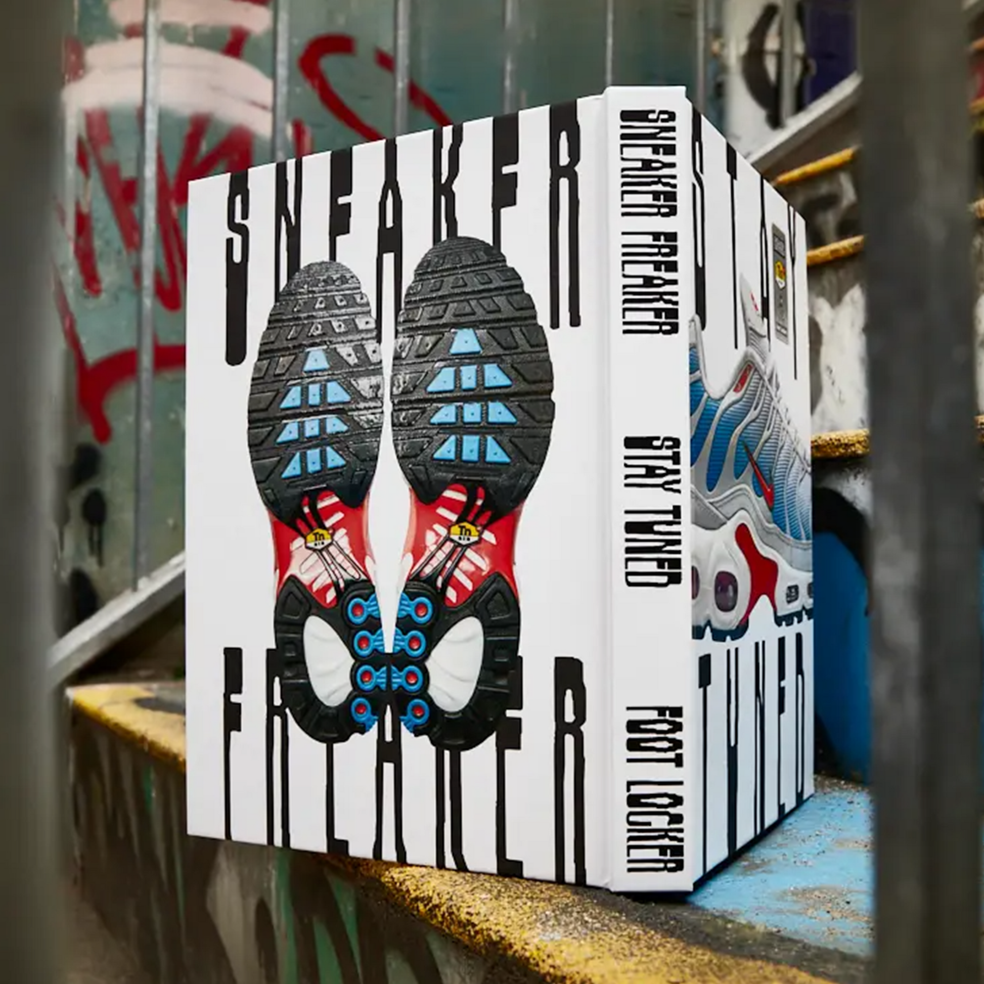 Sneaker Freaker X Footlocker Stay Tuned TN Book 25th Anniversary